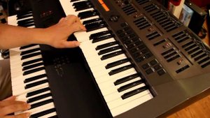 Roland JD-800 & Korg M1 New Age demos