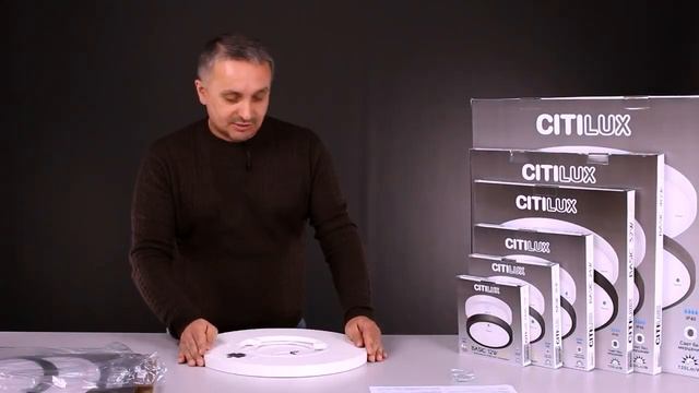 Ультратонкие светодиодные светильники Citilux Бейсик CL738 смотреть онлайн