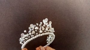 Корона из проволоки и бусин/ Wire crown