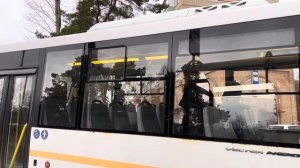 Автобус ПАЗ-320445-04 ”Vector Next” следует по маршруту 4 ”Текстильщики(Катюшино Поле) - С/х Озёры”