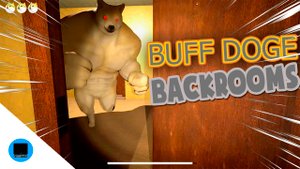 Гигантский Дог За Дверью Попробуй Выжить в Лабиринте [Backrooms Buff Doge Horror Game]