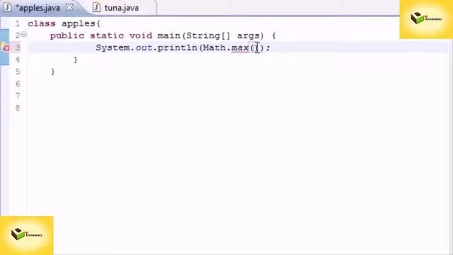 Java Programming Tutorial   25   Math Class Methods