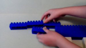 Автомат M4A4 из конструктора КРОХА