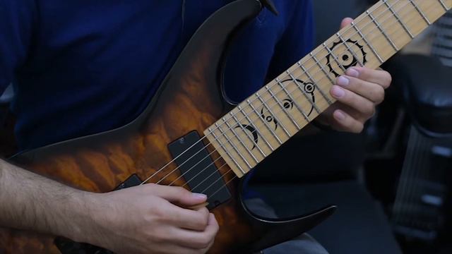 Ibanez RG2228 and Dean RC7 modern metal playthrough смотреть онлайн