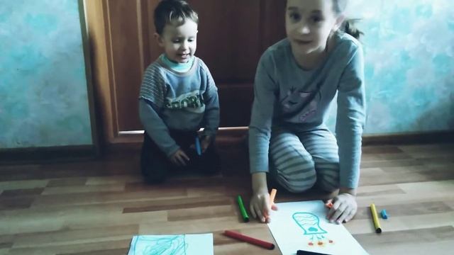 #УРОК #РИСОВАНИЯ для малыша #РИСУЕМ ВАЗУ. #Детирисуют фломастерами очень #весело #рисуемвместе