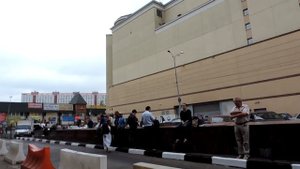 От метро Курская до метро Чкаловская вдоль Курского вокзала Москва