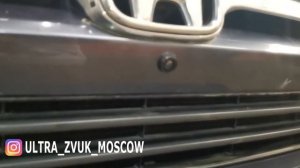 Honda CRV 2007 - Установка передней и задней камеры. Магнитола Android Farcar 009 s400