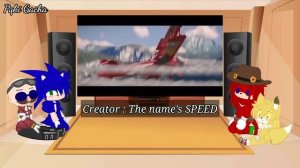 Sonic characters react to Sonic the Hedgehog Movie 2 Trailer #GachaReacts