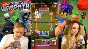 МОЯ ДЕВУШКА ИГРАЕТ В CLASH ROYALE НА ЖЕЛАНИЕ И УГАРАЕТ НАДО МНОЙ 🤣 | Клешь Рояль