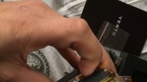 Vertu Верту Слайдер, распаковка моего телефона!