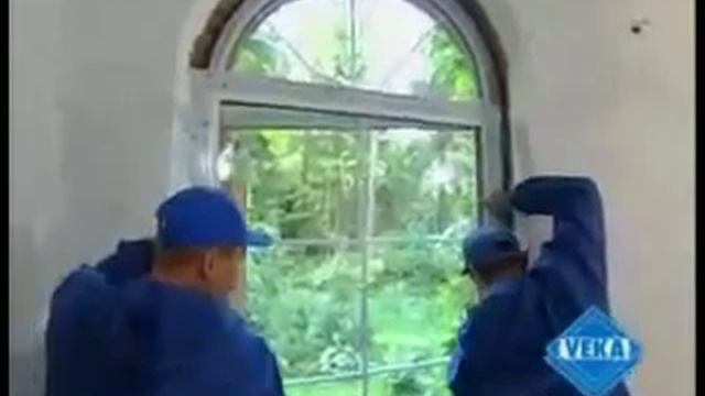 Установка окон VEKA в загородном доме.