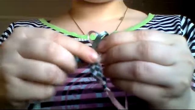 Как плести фенечку из 4 ленточек смотреть онлайн