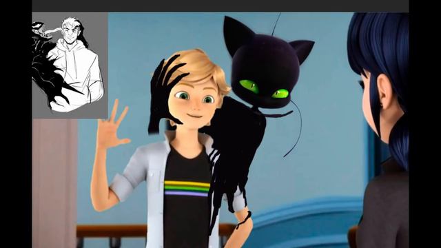 Леди Баг и Супер Кот - Плагг превратился в Венома | Miraculous Ladybug Speededit - season 2 Venom смотреть онлайн