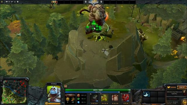 Dota 2 Pudge — Mask of the Mad Harvester mythical head item review смотреть онлайн