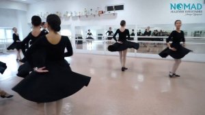 Урок по дисциплине «Казахский танец». Академия хореографии NOMAD/Номад