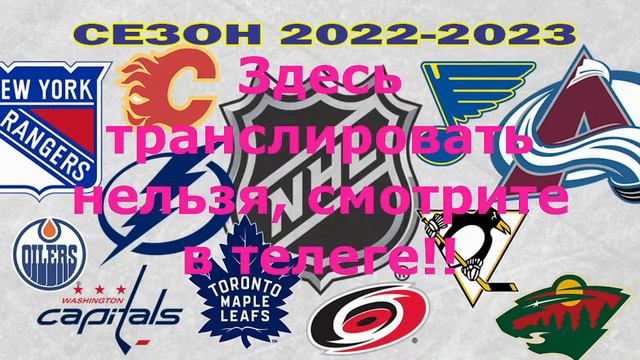 🔴 Анахайм Дакс — Колорадо Эвеланш. СЕЗОН НХЛ 2022-23!!!