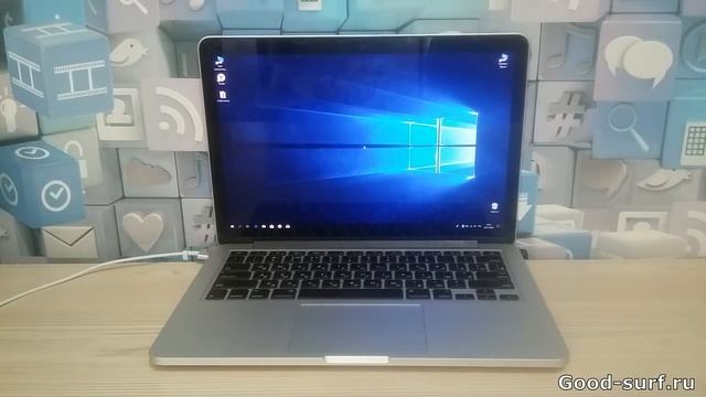 На что сейчас способен MacBook 13 Pro 2012 года выпуска, с установленной Windows 10 смотреть онлайн