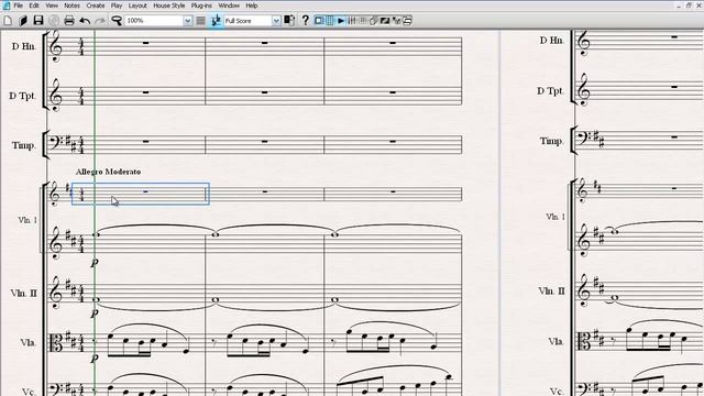 Создание строки Осиа в программе Сибелиус смотреть онлайн