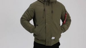 Парка Alpha Industries N-2B Altitude Sage Green Зеленая ОБЗОР! | AlphaWear