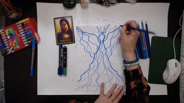 Нейрографика с Ангелами. Вечная любовь и защита.