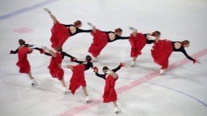 Команда " ЮНОСТЬ" Екатеринбург. Синхронное фигурное катание на коньках. 2018