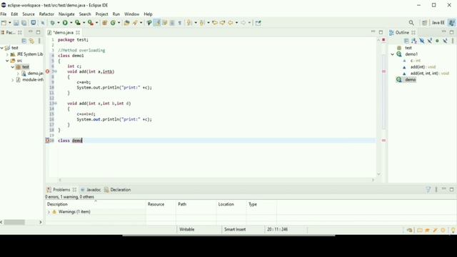 Method overloading in java|java tutorial|method and constructor