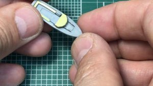 Сборка корабля "Бисмарк" в масштабе 1/350. Часть 6-я. Assembly the Bismarck ship on a scale of 1:35