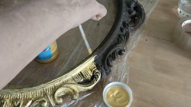 Рококо из старой советской рамы для зеркала смотреть онлайн