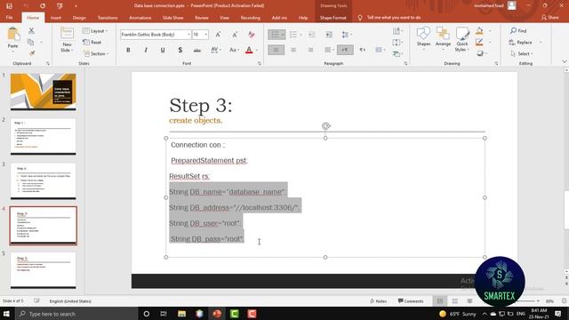 JAVA JDBC : Database connection with java apps ربط برامج جافا بقواعد بيانات my sqL смотреть онлайн