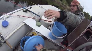 Рыбалка с лодки. Ловим подлещика.