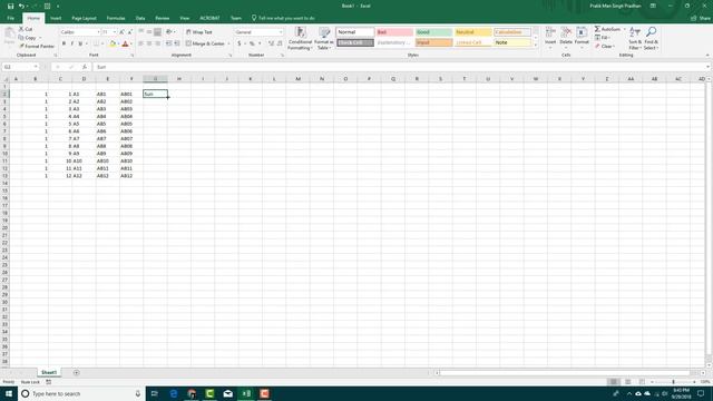 MS Excel Tutorial - Lesson 11 - Autofill