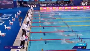 Мужчины - 100 м На спине. Чемпионат Европы по плаванию 2018. Глазго