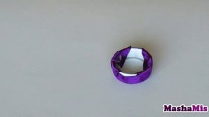 Мини-ШЛЯПКА из атласных лент/СВОИМИ РУКАМИ