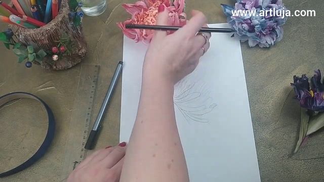 Разговоры о цветах @artluja Как создать цветок под заказ.