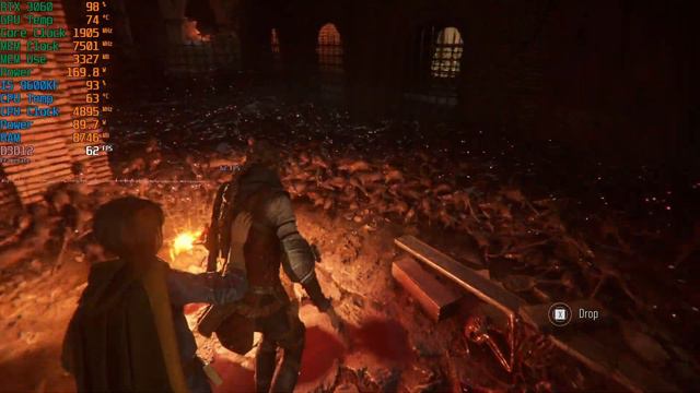 A Plague Tale Requiem RTX 3060 I5 9600KF 16GB RAM 1080P смотреть онлайн