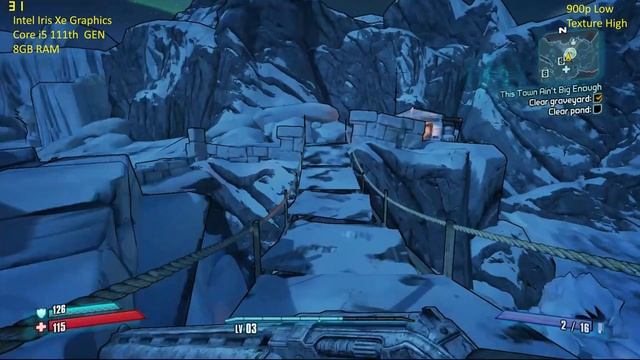 Borderlands 2 | Intel Iris Xe Graphics | 1080p, 900p, 720p, Low Setting | Gaming with or Without GP смотреть онлайн