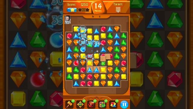 Jewels Classic Games/LEVEL 1 to 10/jewels gameplay 2020 for free be continue next part World´s Gami