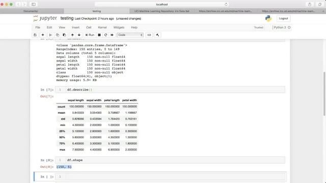 Learn Python Pandas in 5 minutes | CSV Files | Dataset handling [2021]