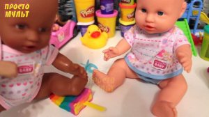 Куклы Пупсики Артёмка и Амелия Плей До