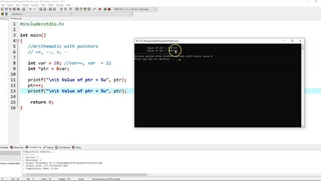 Pointers in C #cprogramming #pointers #pointersinc #pointertopointer #arraypointer #strings #addres