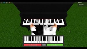 Guess what I'm working on.........Gods plan roblox piano