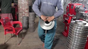 Amazing Making Disc Brake Plate Manufacturing Process in Local Factory | Complete Process