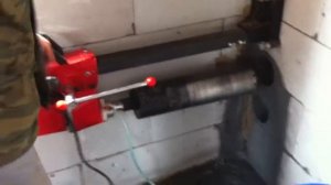 Работа установки алмазного бурения Красноуфимск