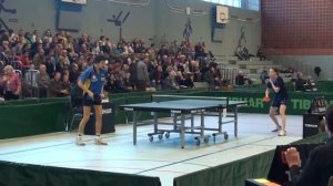 Tischtennis Bayer. M. Regenstauf Da-Finale Winter, Sabine (51)-Baklanova, Anna (55)