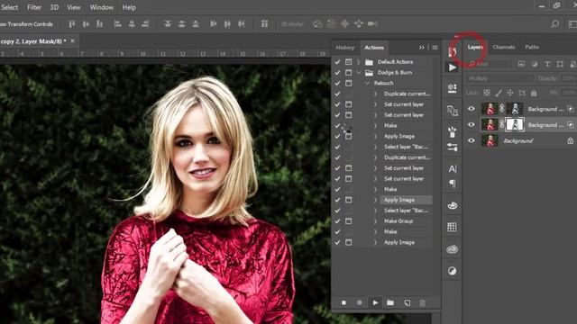 Photoshop cc Tutorial: Free Photoshop Action For your Beauty Retouch