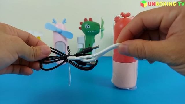 Mini Fan With Night Lamp, Water Spray Function Portable USB Rechargeable | Unboxing And Review смотреть онлайн