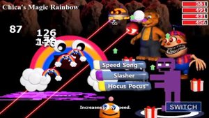 Как победить босса радугу во FNaF World