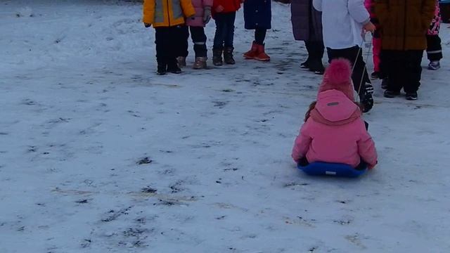 Зимнее развлечение