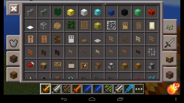 Обзор мода на Minecraft pe 0 14 0 (МЕЧИ) смотреть онлайн