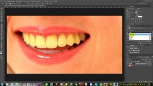 Как отбелить зубы в Photoshop